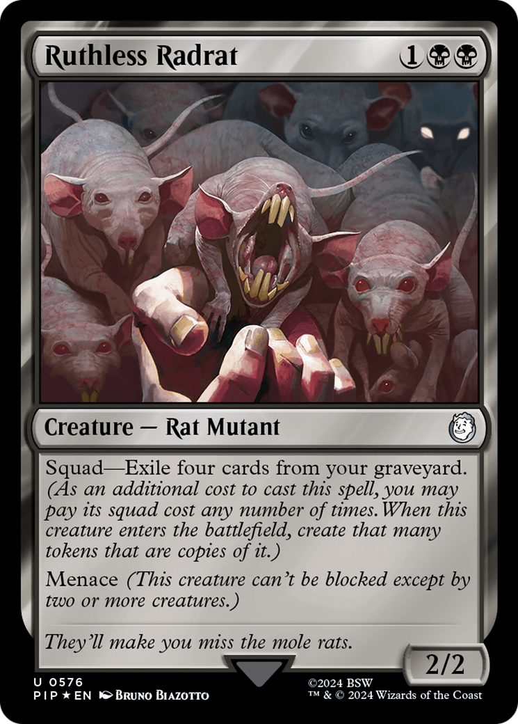 Ruthless Radrat (PIP-576) -  Foil