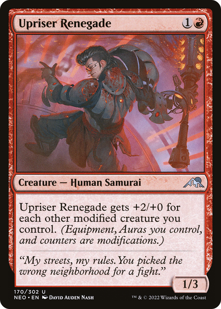 Upriser Renegade (NEO-170) -  Foil