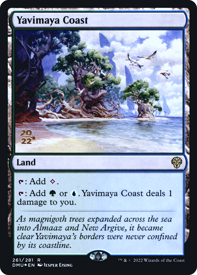 Yavimaya Coast (PRE-261S) -  Foil