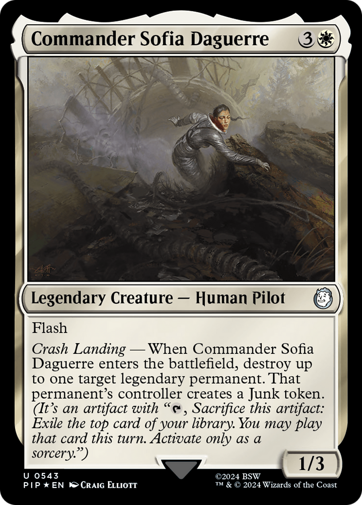 Commander Sofia Daguerre (PIP-543) -  Foil