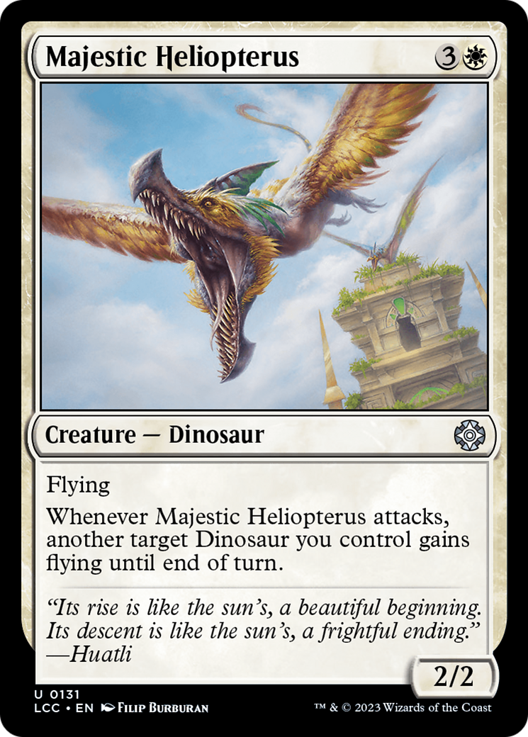 Majestic Heliopterus (LCC-131) -