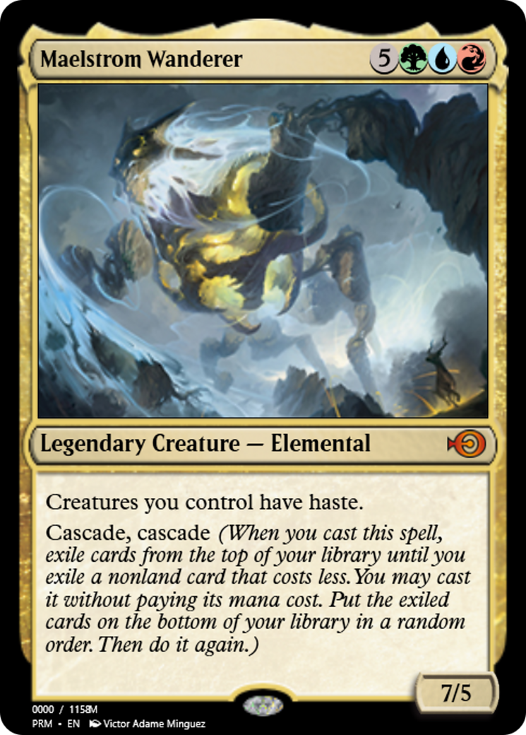 Maelstrom Wanderer (PRM-86190) -  Foil