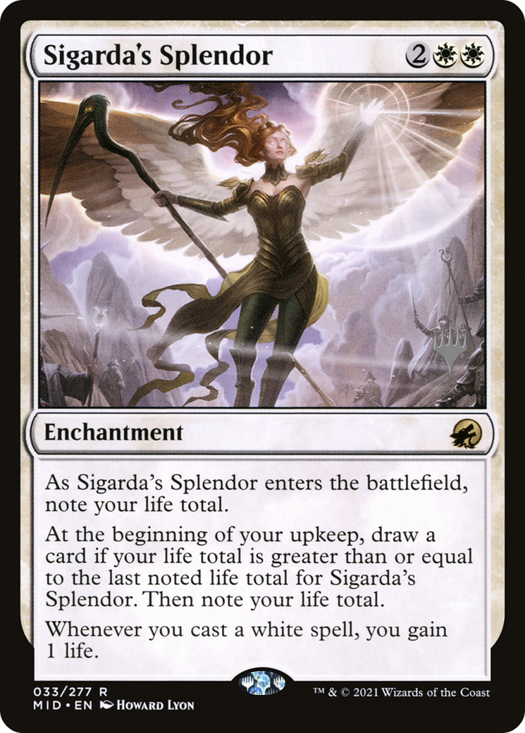 Sigarda's Splendor (PPMID-33P) -  Foil