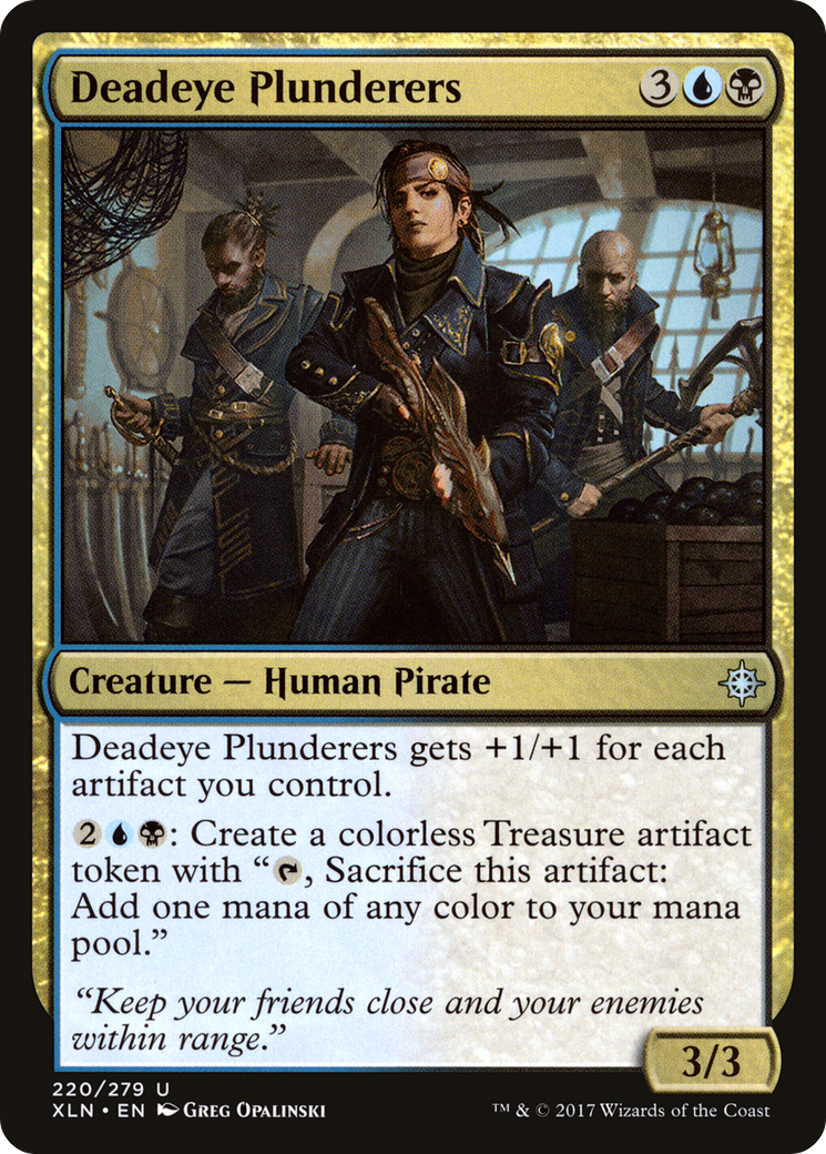 Deadeye Plunderers (XLN-220) -  Foil