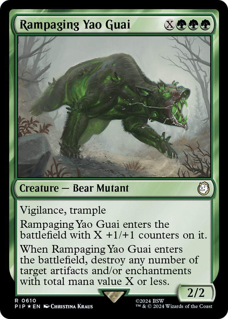 Rampaging Yao Guai (PIP-610) -  Foil