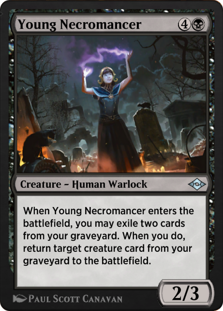 Young Necromancer (J21-406) -