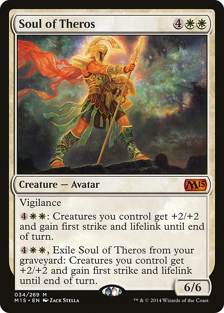 Soul of Theros (M15-034) -  Foil