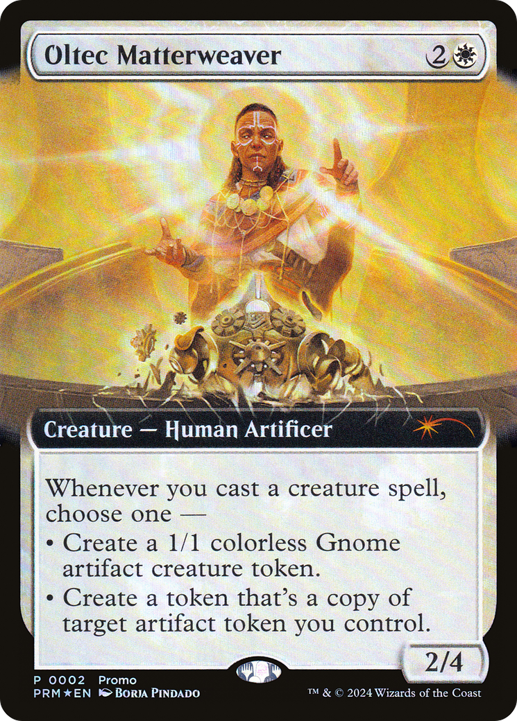 Oltec Matterweaver (LARP-012) - : (Extended Art) Foil