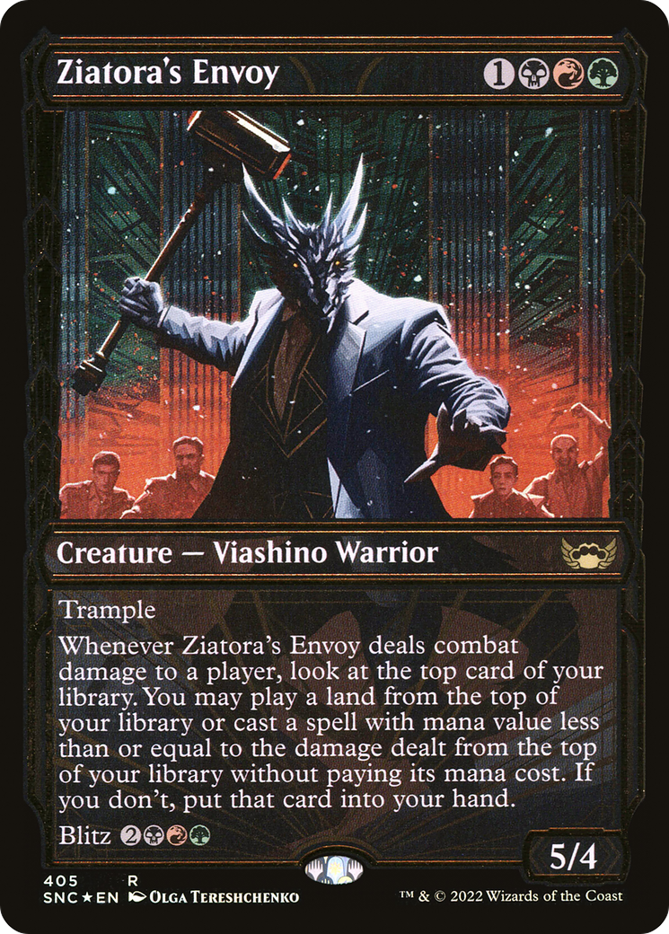 Ziatora's Envoy (SNC-405) - : (Showcase) Foil