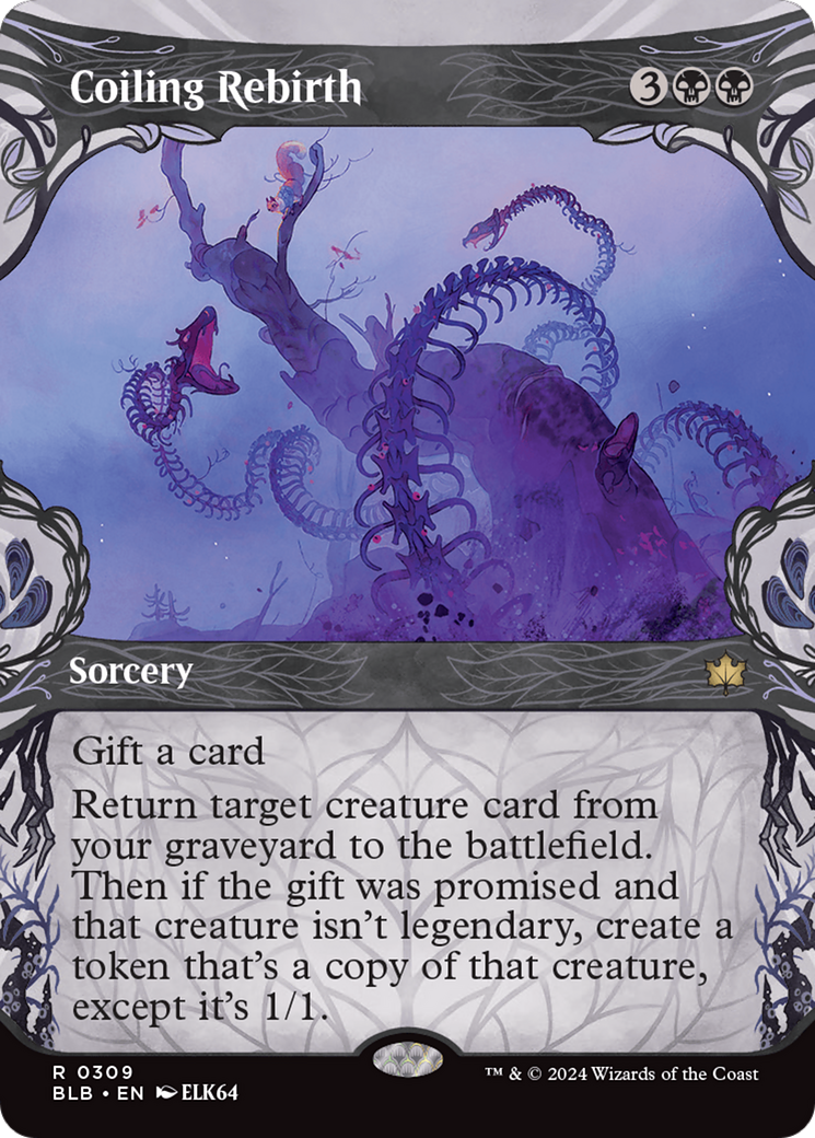 Coiling Rebirth (BLB-309) - : (Showcase) Foil