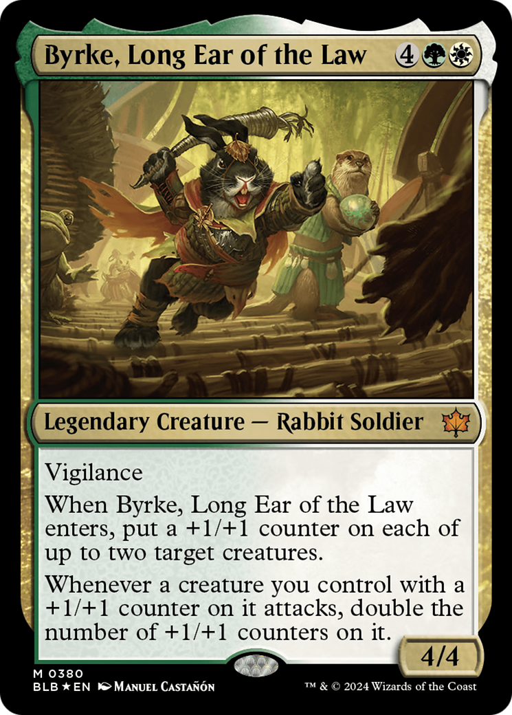 Byrke, Long Ear of the Law (BLB-380) -  Foil