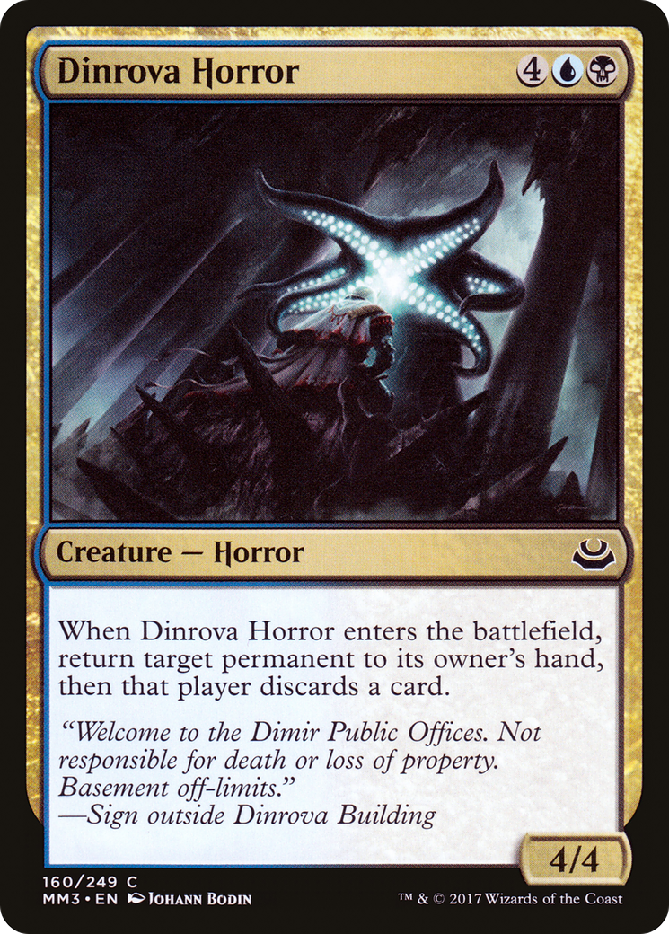 Dinrova Horror (MM3-160) -  Foil