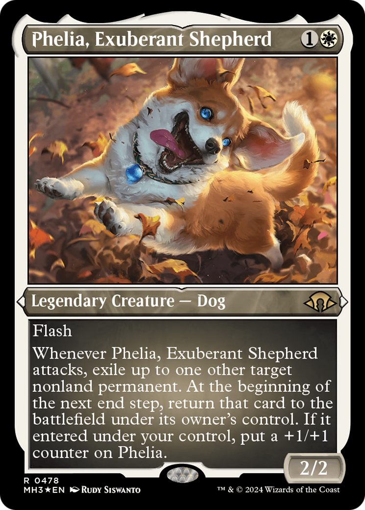 Phelia, Exuberant Shepherd (MH3-478) -  Etched Foil