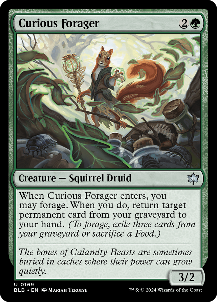 Curious Forager (BLB-169) -  Foil