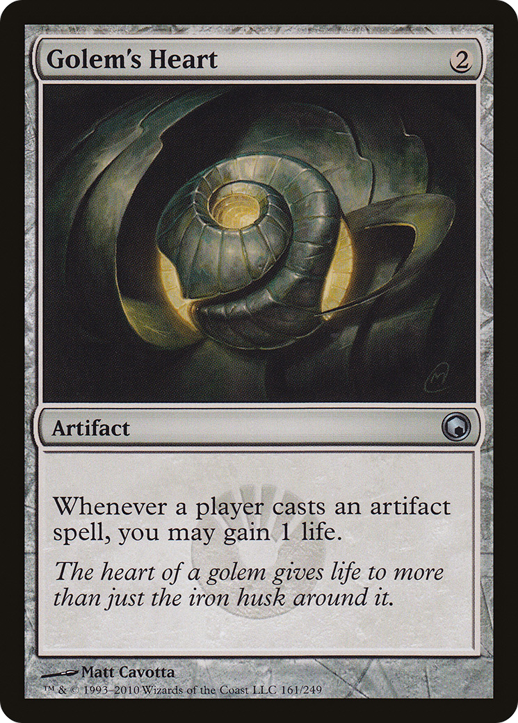 Golem's Heart (SOM-161) -  Foil