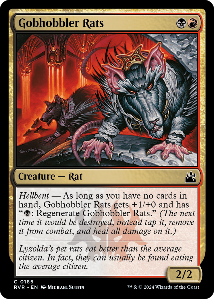 Gobhobbler Rats (RVR-185) -  Foil