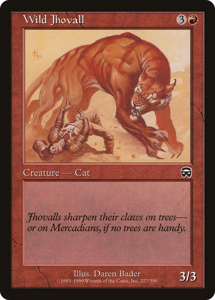 Wild Jhovall (MMQ-227) -  Foil