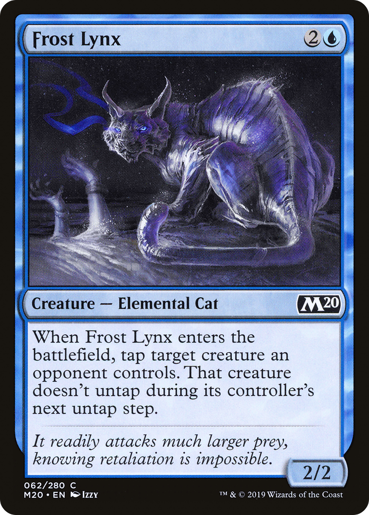 Frost Lynx (M20-062) -  Foil