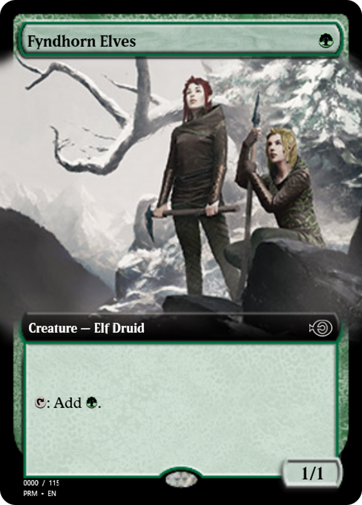 Fyndhorn Elves (PRM-86118) -  Foil