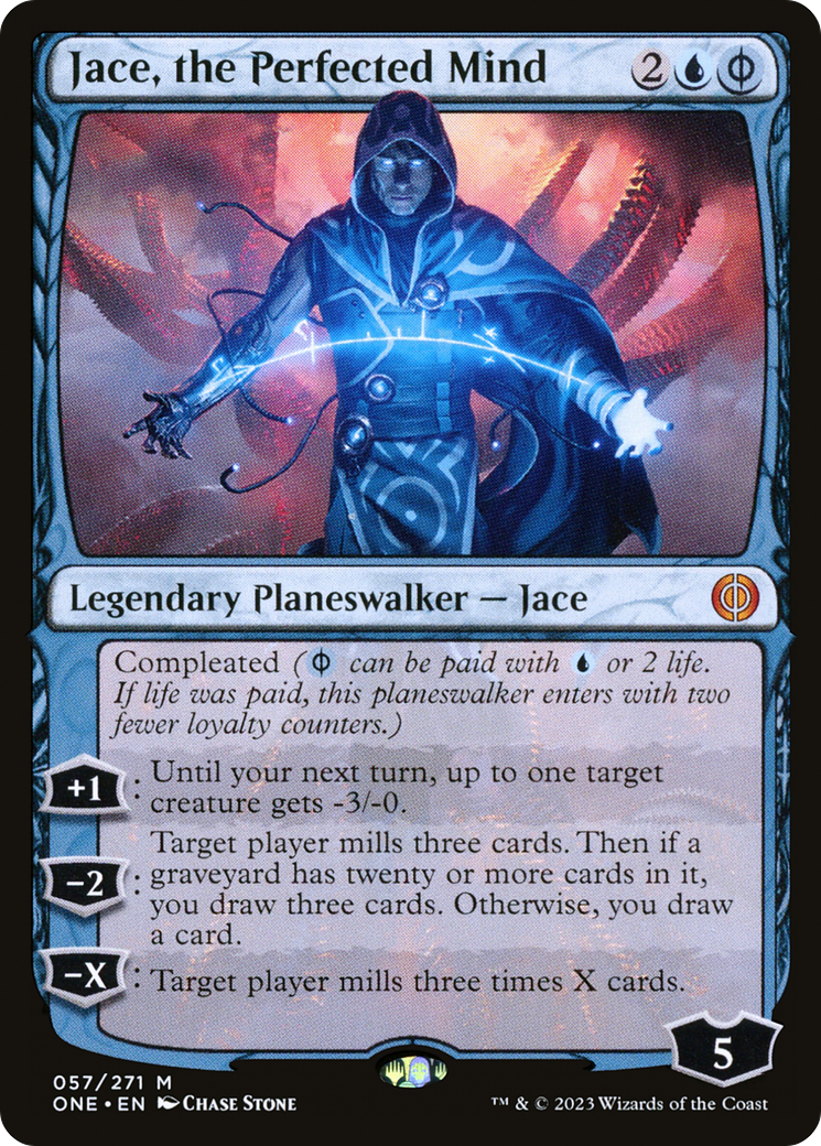 Jace, the Perfected Mind (ONE-057) -  Foil