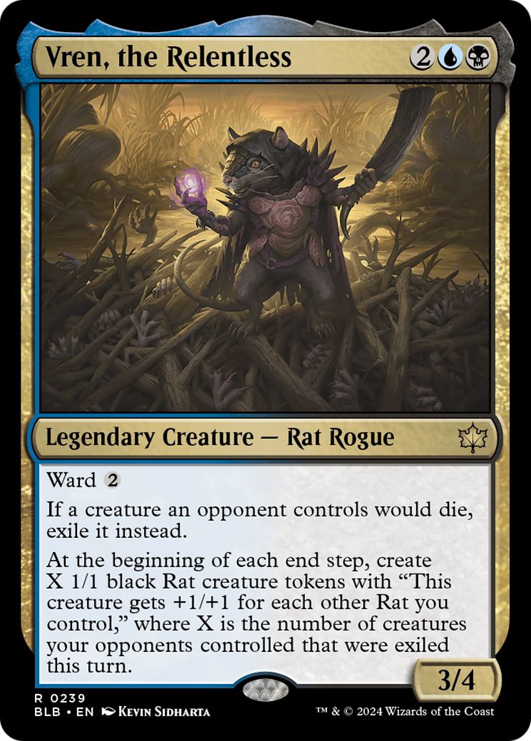 Vren, the Relentless (BLB-239) -  Foil