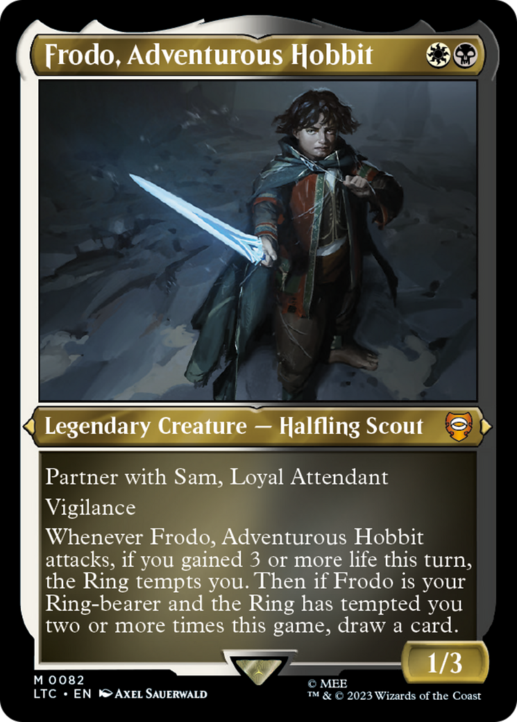 Frodo, Adventurous Hobbit (LTC-082) -  Etched Foil