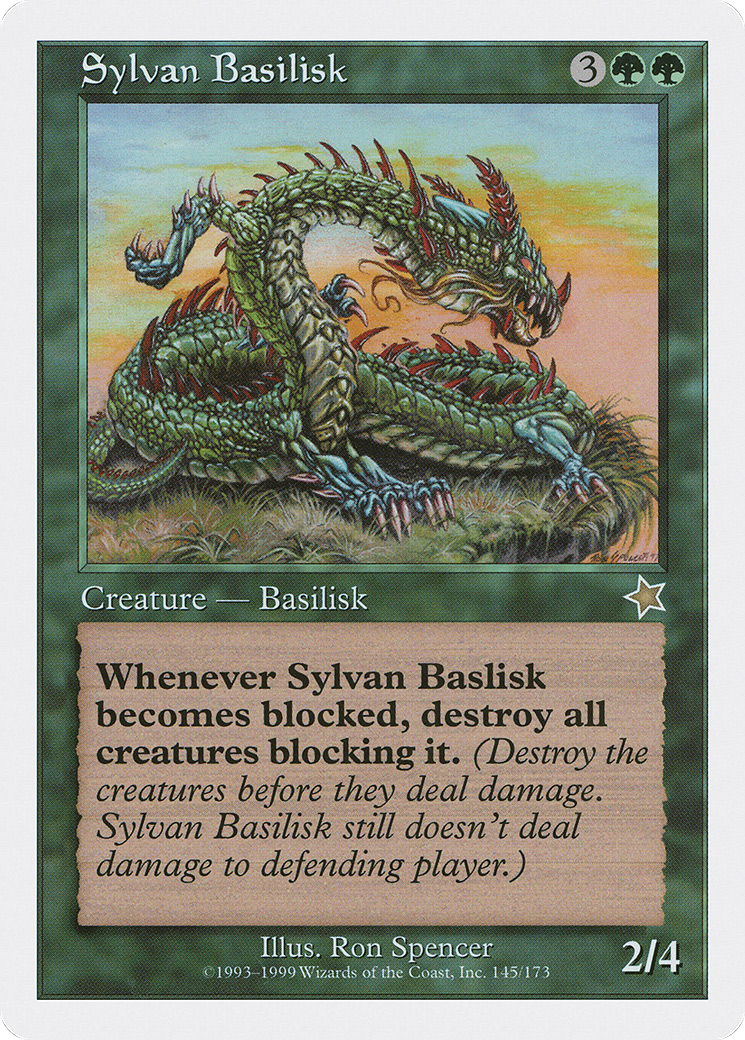 Sylvan Basilisk (S99-145) -