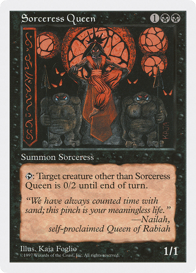 Sorceress Queen (5ED-194) -