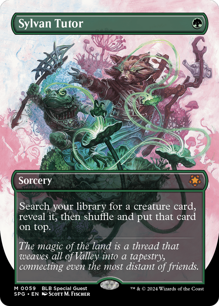 Sylvan Tutor (SPG-059) -  (Borderless)