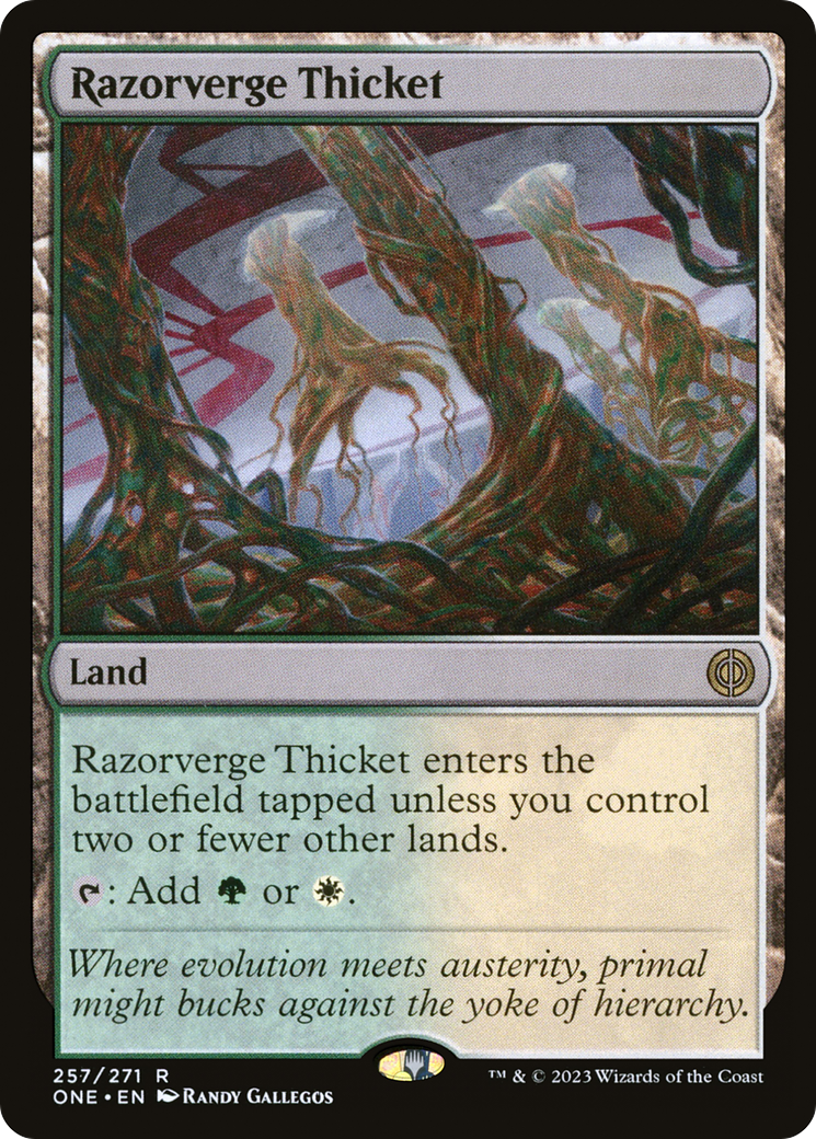 Razorverge Thicket (ONE-257) -