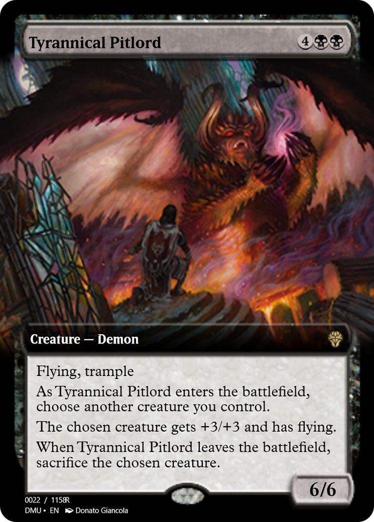 Tyrannical Pitlord (PRM-103424) -  Foil