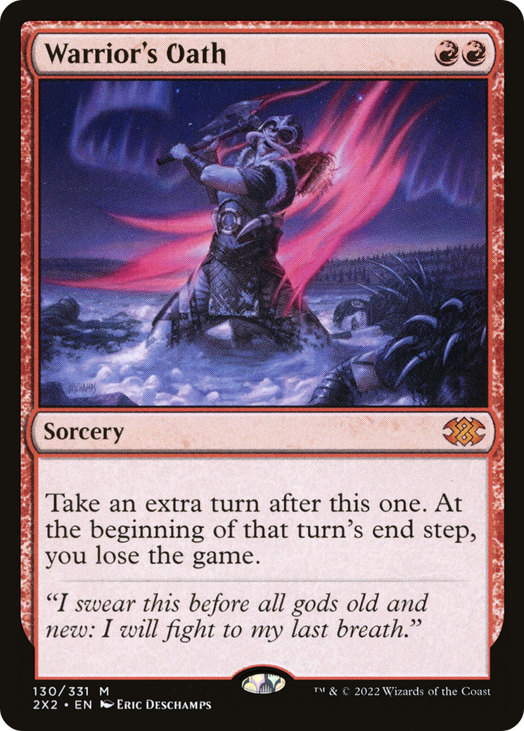 Warrior's Oath (2X2-130) -  Foil