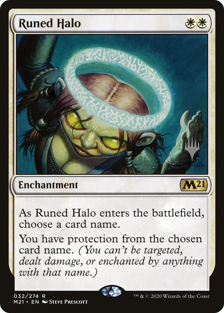 Runed Halo (PPM21-32P) -  Foil