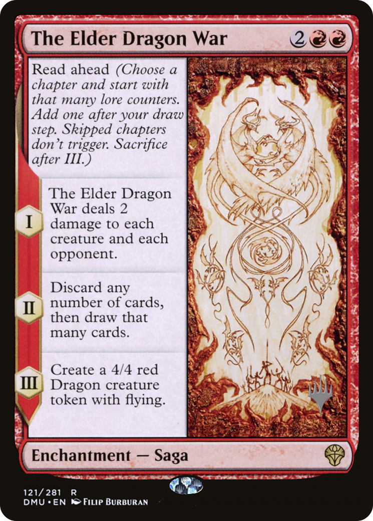 The Elder Dragon War (PPDMU-121P) -  Foil