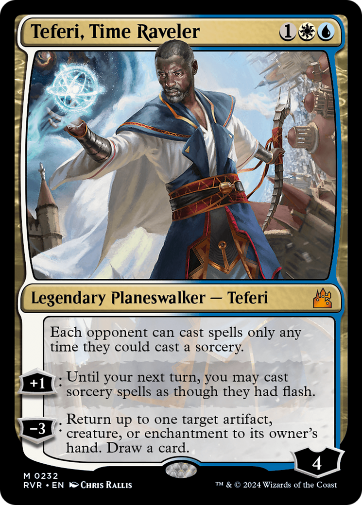 Teferi, Time Raveler (RVR-232) -  Foil