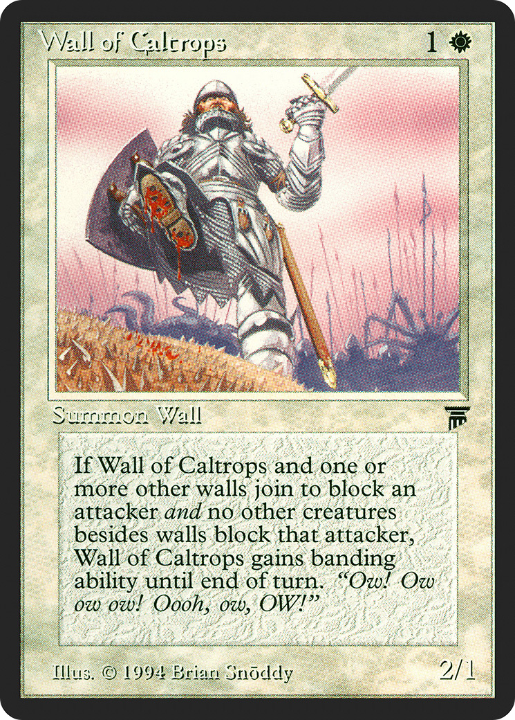 Wall of Caltrops (LEG-042) -