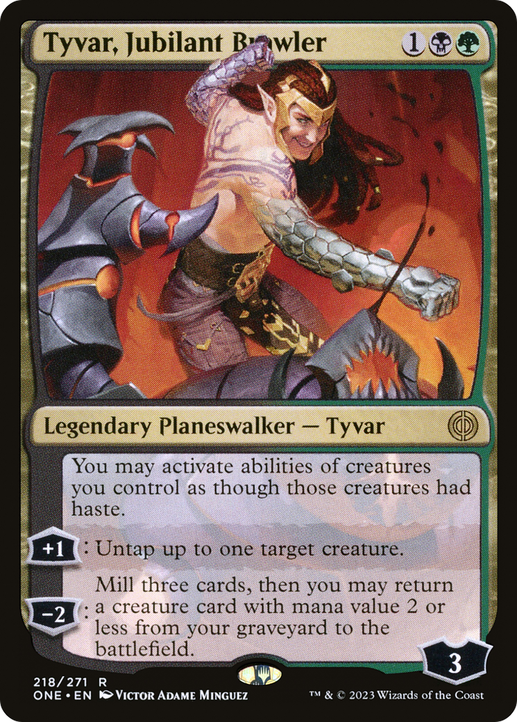 Tyvar, Jubilant Brawler (ONE-218) -