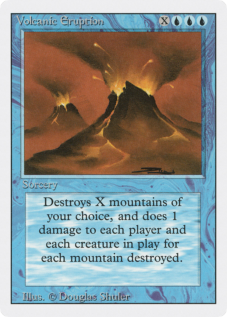 Volcanic Eruption (3ED-089) -