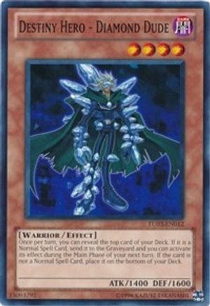 Destiny Hero - Diamond Dude (TU03-EN012) - Turbo Pack: Booster Three Unlimited