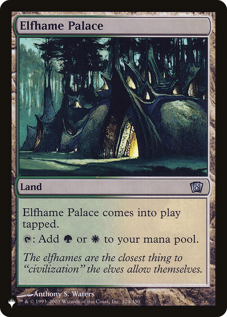 Elfhame Palace (LIST-8ED-324) -