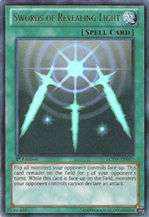 Swords of Revealing Light (LCYW-EN057) - Legendary Collection 3: Yugi's World Unlimited