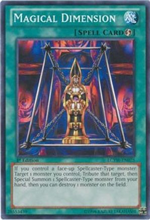 Magical Dimension (LCYW-EN075) - Legendary Collection 3: Yugi's World 1st Edition