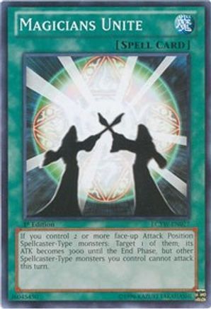 Magicians Unite (LCYW-EN077) - Legendary Collection 3: Yugi's World Unlimited