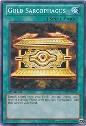 Gold Sarcophagus (LCYW-EN080) - Legendary Collection 3: Yugi's World 1st Edition