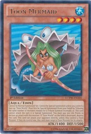 Toon Mermaid (LCYW-EN105) - Legendary Collection 3: Yugi's World Unlimited