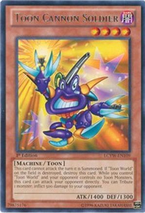 Toon Cannon Soldier (LCYW-EN109) - Legendary Collection 3: Yugi's World 1st Edition