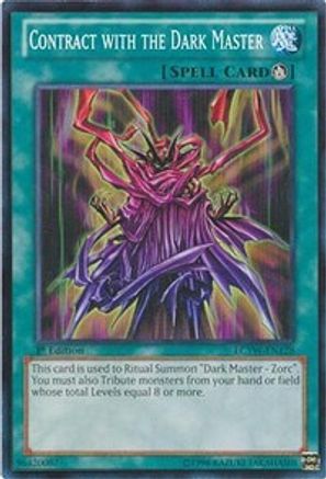 Contract with the Dark Master (LCYW-EN128) - Legendary Collection 3: Yugi's World 1st Edition