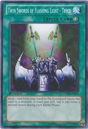 Twin Swords of Flashing Light - Tryce (LCYW-EN141) - Legendary Collection 3: Yugi's World Unlimited