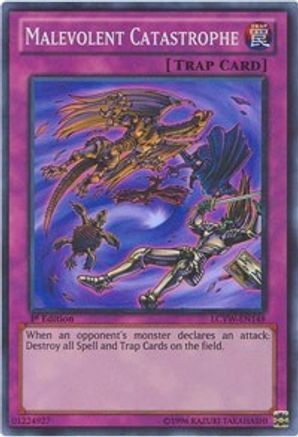 Malevolent Catastrophe (LCYW-EN148) - Legendary Collection 3: Yugi's World 1st Edition