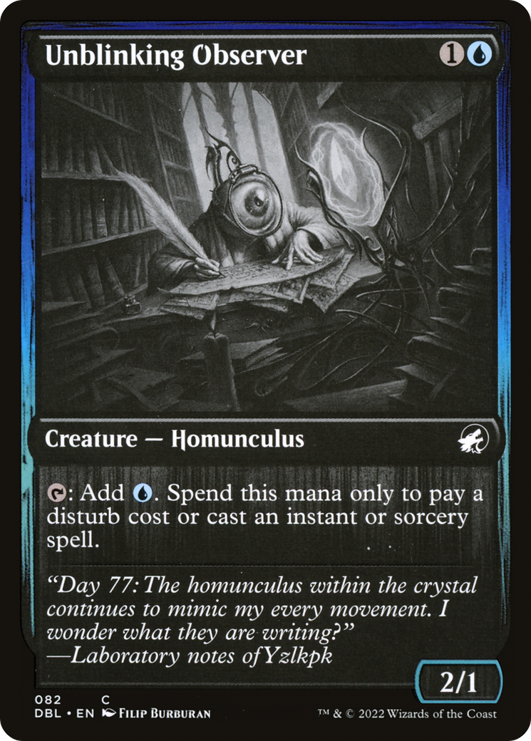 Unblinking Observer (DBL-082) -  Foil